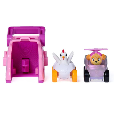 Игровой набор Щенячий патруль Поисковый Отряд Лаунчер Скай с машинкой Spin Master 70817  1